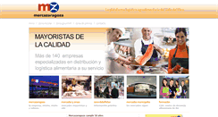 Desktop Screenshot of mercazaragoza.com